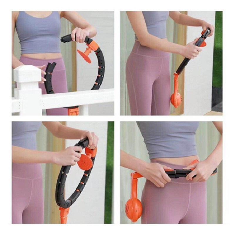 Adjustable Never Falling Smart Hula Hoop Body Slimming Equipment - Krafty Bear