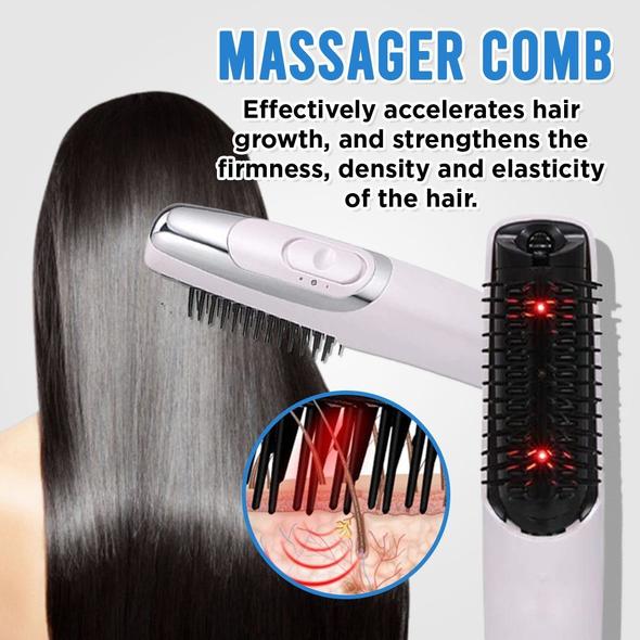 2-In-1 Electric Scalp Massager Comb - Krafty Bear